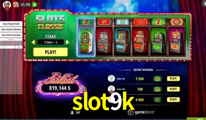 Benefícios da Conta slot9k
